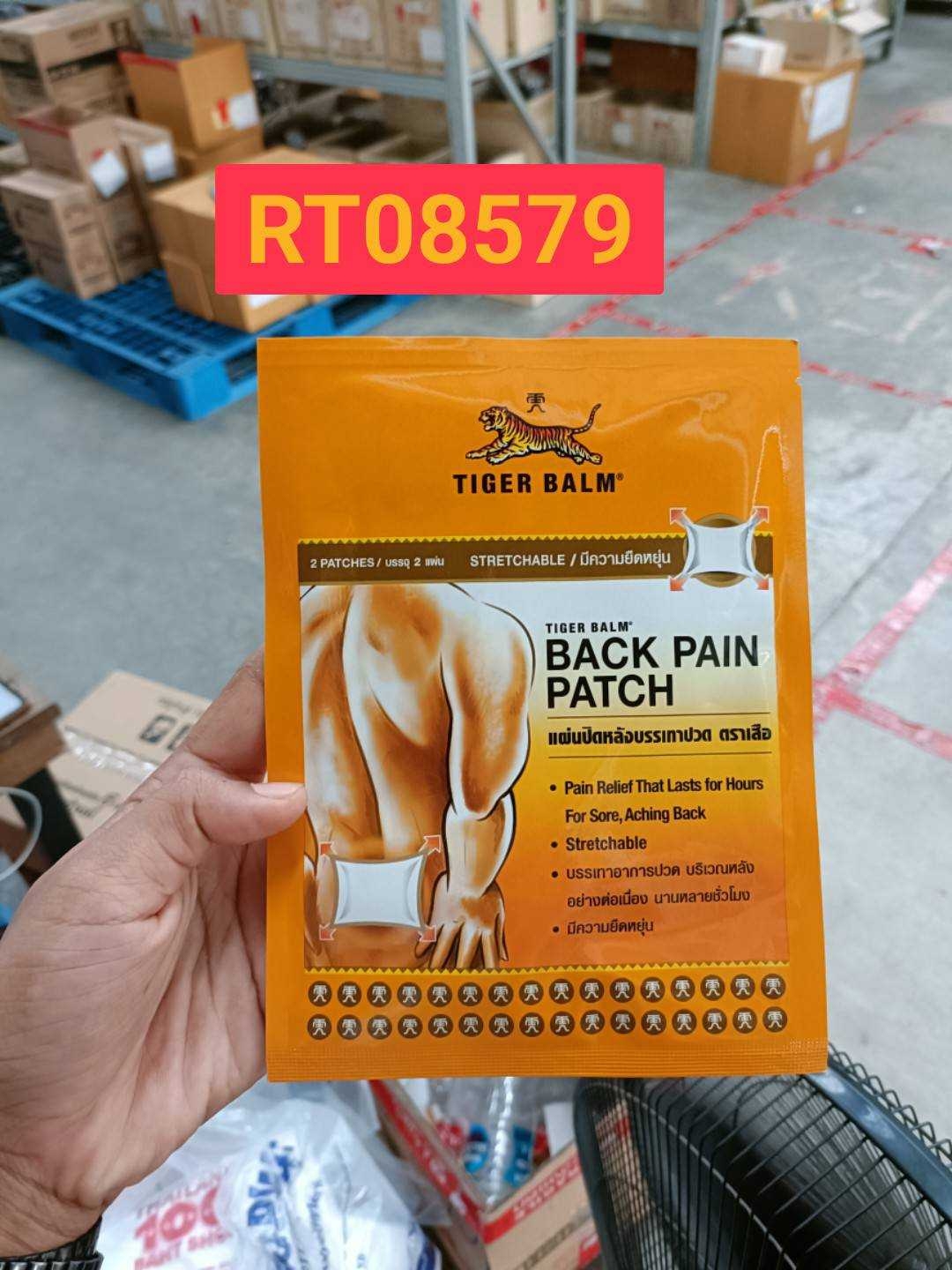 TIGER BALM Back Pain Patch #Size 10cm x 14cm (2 patches)